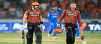 Thrill victory in a run of Sunrisers Hyderabad's winning a run in the 50th league match